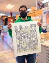Load image into Gallery viewer, Michael Engebretson, Limited Edition Letterpress Print Published by Studio On Fire