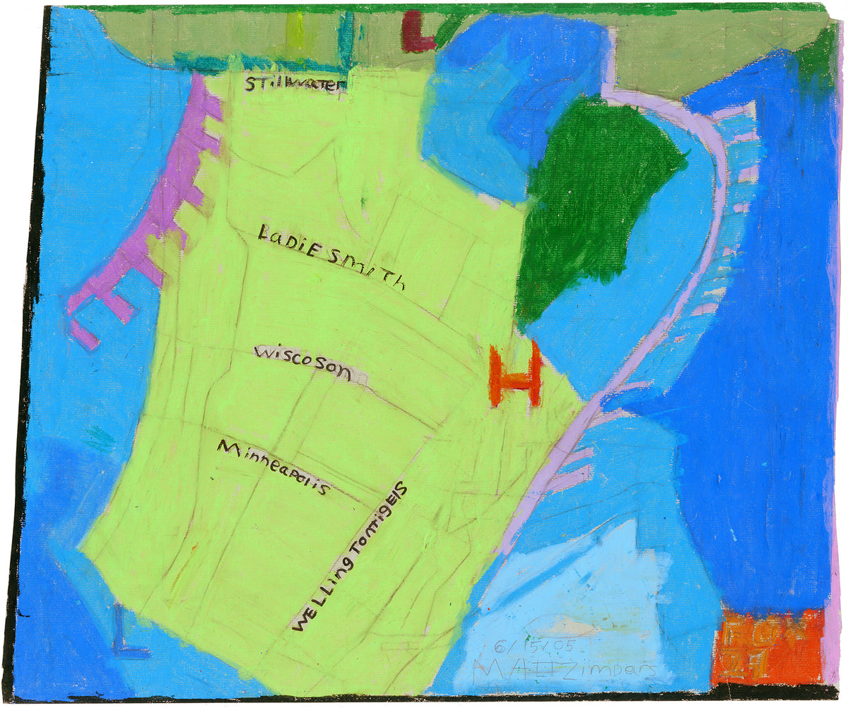 Matt Zimdars, "Stillwater, Ladysmith, Wisconsin, Minneapolis, Wellingt Interact Gallery