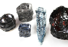 Load image into Gallery viewer, Michael Engebretson, "Cosmic Class 5 Battle Station, Vessels, and Cyborg Skulls"