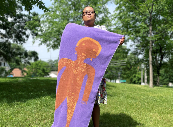 Krystal Lewis's limited edition beach towels are here!