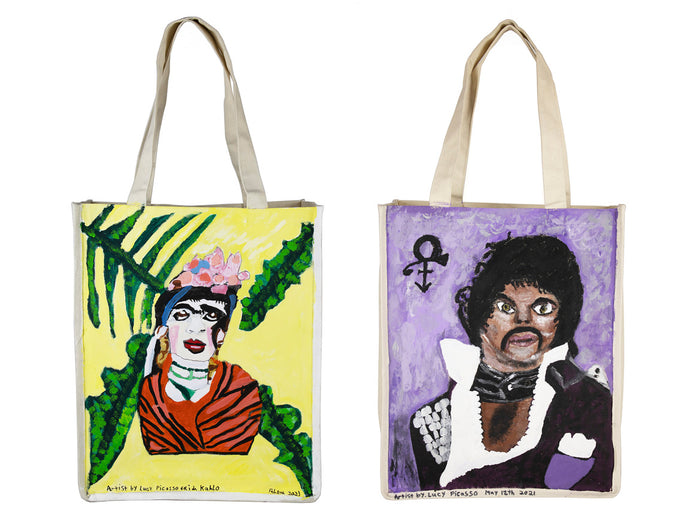 Lucy Picasso launches a new line of celebrity totes