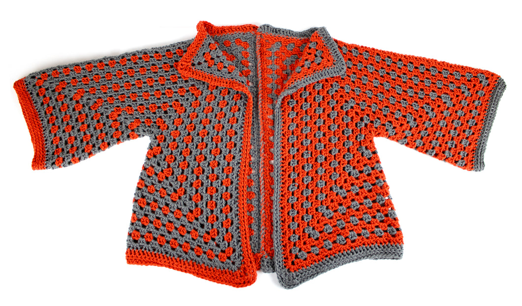 Oliver J., Crocheted Cardigan