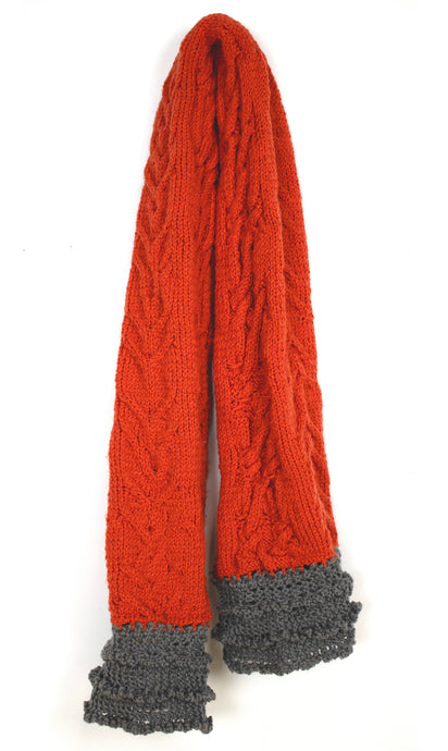 Rosemary Perronteau, Crocheted Scarf