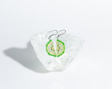 Load image into Gallery viewer, Alicia Wiese, Lime Slice Earrings