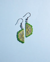 Load image into Gallery viewer, Alicia Wiese, Lime Slice Earrings