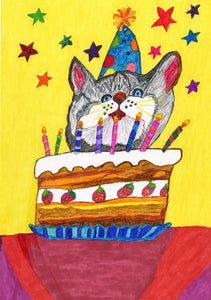 Ann Marie Kopp, Untitled (Kitten Birthday Cake)