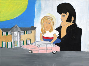 Christopher Mason, "Father and Daughter at Graceland"