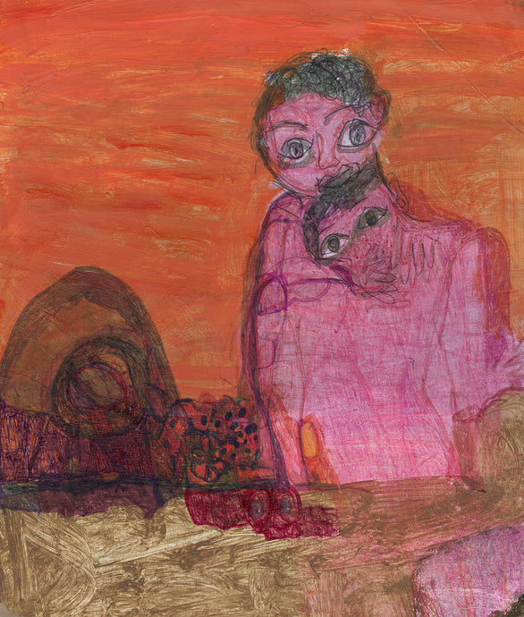 Janice Essick, Untitled (Figures in Pink)