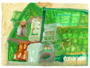 Janice Essick, Untitled (Green Stable)
