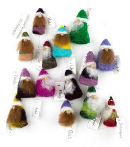 Jill Reedy, Felt Gnome Ornaments