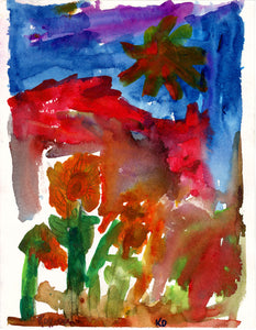 Koko Dehn, "Sunrise Flowers"