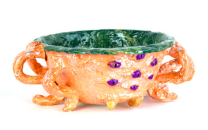 Kramer Hegenbarth, "There's a Spider in My Bowl" Planter