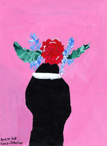 Lucy Picasso, "A Picture of a Vase Full of Flowers"
