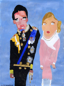 Lucy Picasso, "Princess Diana and Prince Charles: The Royal British"