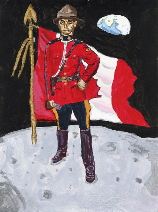 Mary Burdick, Untitled (Canadian Flag)