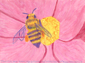 Mike Harris Jr. "Untitled Bee Flower 2007"