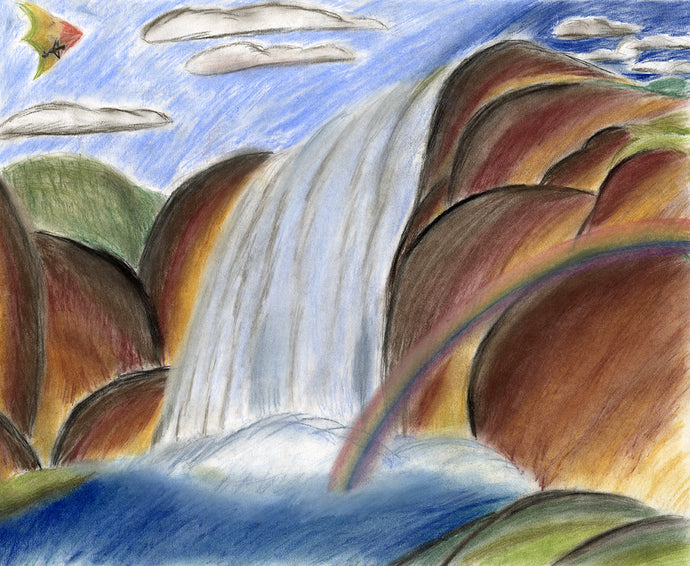 Philip Price, Untitled (Waterfall)