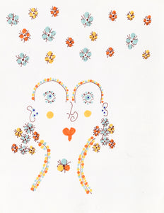 Rosalie Radford, "Lady with Flower Earrings"