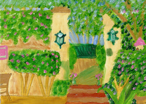 Rosemary Perronteau, "Garden Gateway"