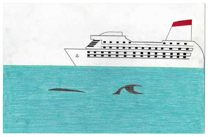 Thai Bao Pham, Untitled (Cruise Ship and Whale)