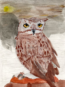Verdie McAlpin, Untitled (owl)