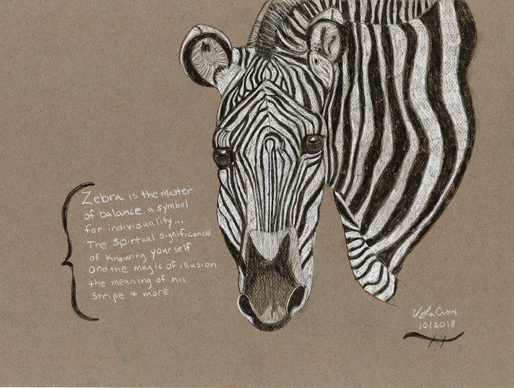 Victoria LaCroix, Untitled (Zebra)