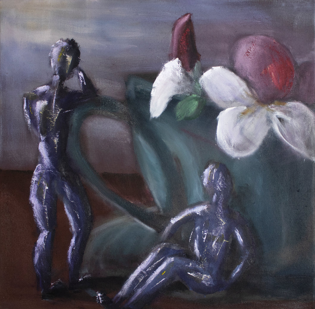 Cyrus M., Untitled (Figures, Flowers 4)