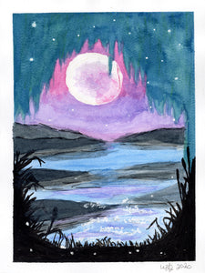 Wendy Johnson, "Moonlight Lake"