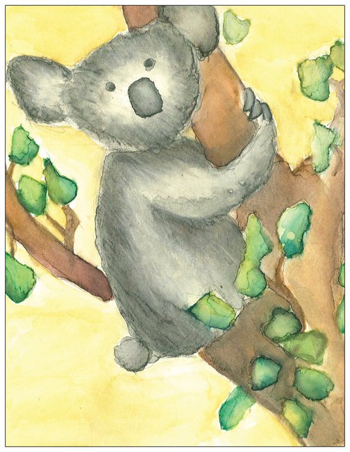 Sidney James, Koala Greeting Cards